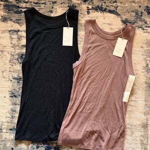 A New Day Women's Tank Tops - Black and Brown bundle